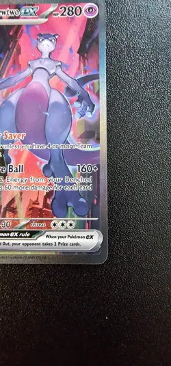 Pokemon TCG: Team Rocket's Mewtwo ex 231/182 SIR Destined Rivals - Image 5
