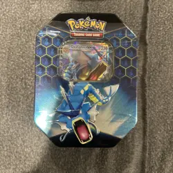 Pokemon TCG Hidden Fates Gyarados GX Tin - Factory Sealed 820650804816 - Image 1