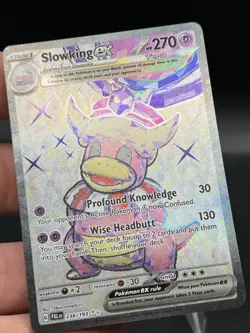 Slowking ex - 238/193 Ultra Rare Holo Paldea Evolved Pokemon TCG NM AM3 - Image 2