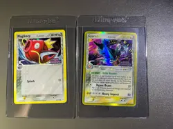 Pokemon Reverse Holo STAMPED Gyarados & Magikarp - Holon Phantoms 8/110 & 69/110 - Image 1