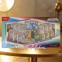 Pokemon Lucario Ex & Tyranitar Ex Premium Collection Prismatic Evolutions Sam’s - Image 1