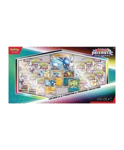 Pokemon Lucario Ex & Tyranitar Ex Premium Collection Prismatic Evolutions Sam’s - Image 2