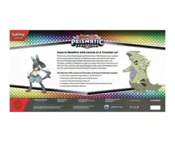 Pokemon Lucario Ex & Tyranitar Ex Premium Collection Prismatic Evolutions Sam’s - Image 3