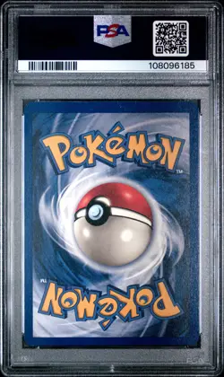 1999 POKEMON FOSSIL 1ST ED #24 KABUTOPS PSA 8 - Image 2