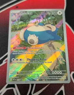 Pokemon TCG Snorlax SVP 051 Scarlet Violet 151 Black Star Promo NM/M Holo - Image 1