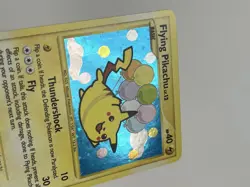 2009 Pokemon Rising Rivals Flying Pikachu 113/111 Secret Rare Holo (LP) - Image 3