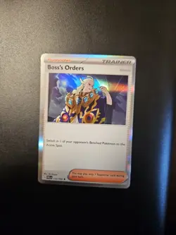 Boss's Orders 172/193 Sv02: Paldea Evolved Pokemon TCG Holo Rare 2023 NM - Image 1