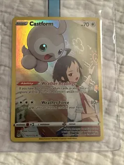 Pokemon TCG Castform Lost Origin Trainer Gallery TG11/TG30 Holo Ultra Rare - Image 1