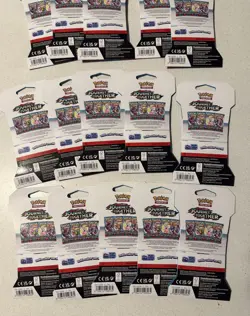 Pokemon Scarlet & Violet JOURNEY TOGETHER TCG booster LOT OF 15 PACKS TOTAL NEW - Image 3