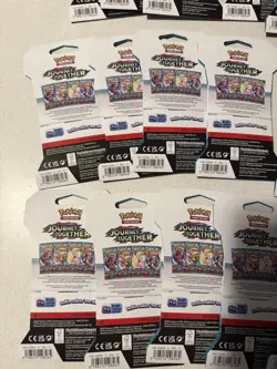 Pokemon Scarlet & Violet JOURNEY TOGETHER TCG booster LOT OF 15 PACKS TOTAL NEW - Image 4