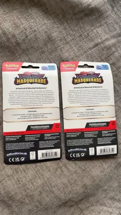 Pokemon TCG Sealed Scarlet & Violet Twilight Masquerade Checklane Blister Set - Image 4