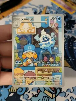 Vanillish Illustration Rare 190/182 Pokemon Paradox Rift LP - Image 1