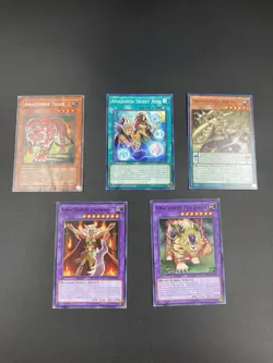 Yugioh Amazoness Tiger Empress bundle MFC-063 MP18-EN166,167, MP23-EN219,225 - Image 1