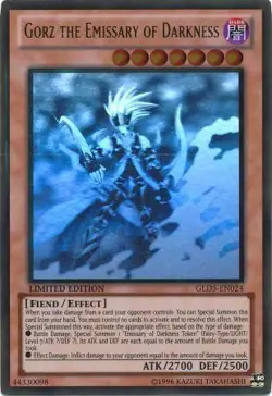Gorz the Emissary of Darkness - GLD5-EN024 - Ghost/Gold Rare PL Gold - Image 1