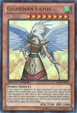1x (NM) Guardian Eatos - LC03-EN003 - Ultra Rare - Limited Edition YuGiOh - Image 1