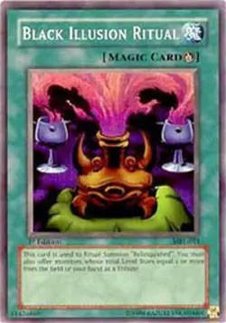 1x (HP) Black Illusion Ritual - MRL-051 - Super Rare - Unlimited Edition YuGiOh - Image 1