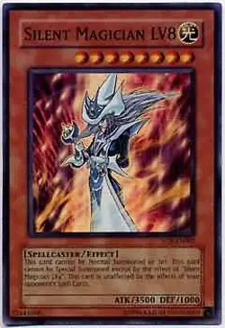 Silent Magician LV8 - NTR-EN002 - Super Rare NM Video Game Yugioh Promo - Image 1