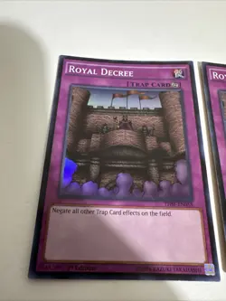 X3 Royal Decree THSF-EN058 The Secret Forces 1st Edition - Image 2