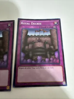 X3 Royal Decree THSF-EN058 The Secret Forces 1st Edition - Image 4