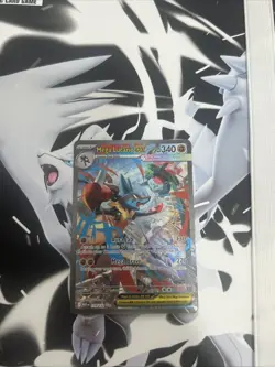 Mega Lucario Ex Alternate Art 179/132 Mega Evolution Secret Rare Pokemon Card Nm - Image 3