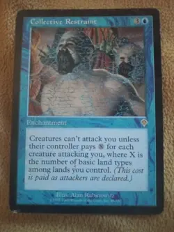 Collective Restraint Invasion Regular Magic The Gathering Card - Image 1