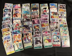 One Piece 82 Cards Bulk Lot TCG C and UC Mixed Cards Near Mint ENGLISH - Image 1