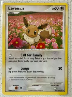 Eevee - 62/100 - Pokemon Majestic Dawn Card NM - Image 1