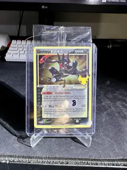 Greninja Star SWSH144 SWSH: Sword & Shield Promo Cards Holo Sealed 25th - Image 1