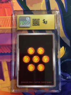 Dragon Ball Super Card Game Twin Onslaught SS4 Son Goku Miraculous Rev GRADE 10 - Image 2