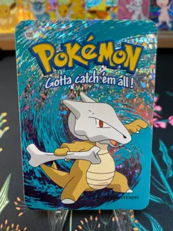 Marowak #105 - Vintage Vending Machine Prism Sticker 2000 - Pokemon Card - Image 1