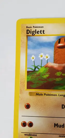 SHADOWLESS BASE SET DIGLETT VINTAGE 1999 47/102 Pokemon Card Game Rare Original - Image 2