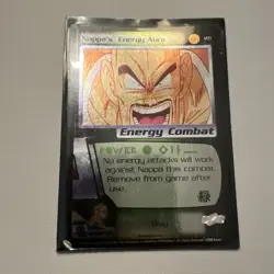 2000 Dragon Ball Z Nappa's Energy Aura 120 Holo Foil Card - Image 1