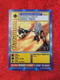 Bandai Digimon Trading Card Series 2 Datamon Bo-67 - Image 1