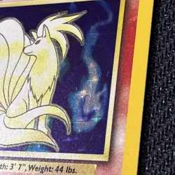 Ninetales 012/102 Base Set Holo Pokemon Card TCG LP/MP - Image 4