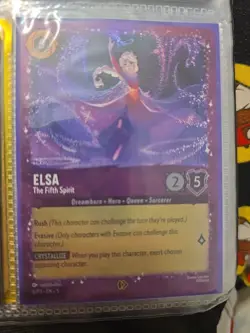 Elsa - The Fifth Spirit 6 Disney Lorcana Promo Cards Holo - Image 1