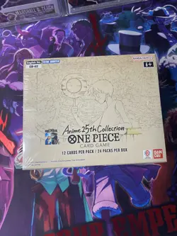 One Piece Card Game EB-02 Anime 25th Collection Booster Box English SEALED - Image 1