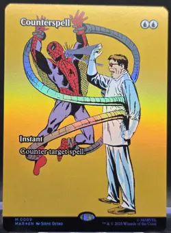 Counterspell #9 Spider-Man Borderless Foil Mythic - Image 1