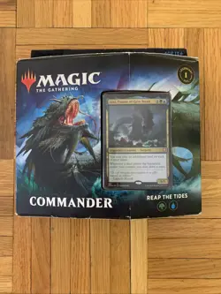 Magic the Gathering MTG Reap The Tides Commander Deck NEW Factory Sealed - Image 1