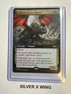 Colossal Grave-Reaver Extended Art x1, MTG, Commander: Tarkir: Dragonstorm, NM - Image 1