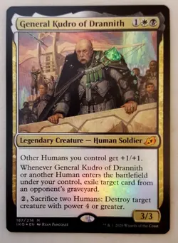 1x General Kudro of Drannith FOIL Ikoria MTG Magic the Gathering NM - Image 1