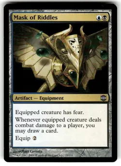Mask of Riddles Alara Reborn Regular MTG - Image 1