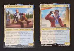 Final Fantasy Magic The Gathering Cid, Timeless Artificer (0419) & (0412) - Image 1