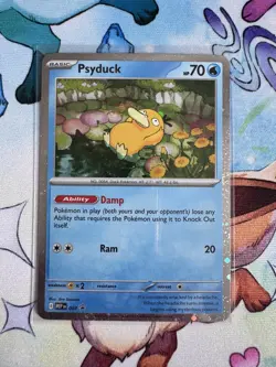 Pokemon TCG: Mega Evolution Cosmic Holo Promo - MEP007 - Psyduck - Image 1