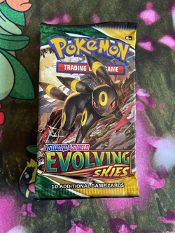 Pokemon TCG Evolving Skies Pokemon TCG Booster Packs Complete Art Set (4 Packs) - Image 3