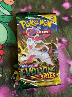 Pokemon TCG Evolving Skies Pokemon TCG Booster Packs Complete Art Set (4 Packs) - Image 4