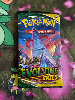Pokemon TCG Evolving Skies Pokemon TCG Booster Packs Complete Art Set (4 Packs) - Image 5