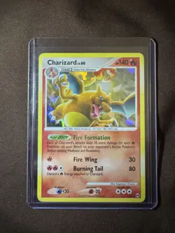 Charizard Holo 2009 Pokemon Platinum Arceus Cracked Ice #1/99 LP - Image 1