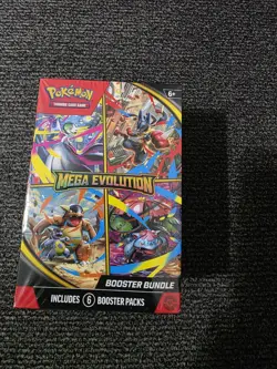 Pokemon TCG ME01 Mega Evolution Booster Bundle Sealed New - Image 1
