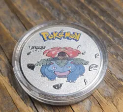 Pokemon Venusaur Gold Collectible Coin - Image 1