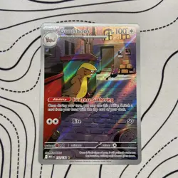 Pokemon TCG Gumshoos 153/132 Mega Evolution Illustration Rare - Image 1